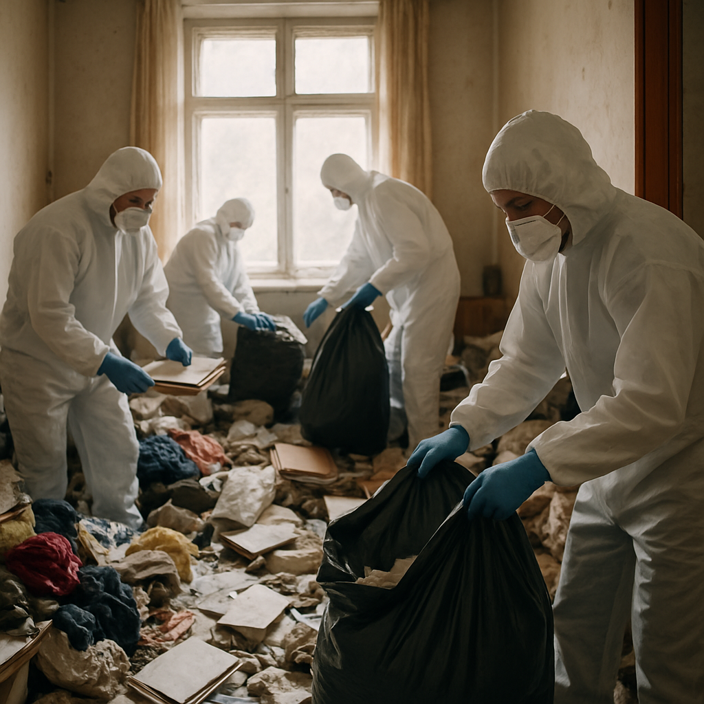 Nettoyage de logements insalubres et syndrome de Diogène