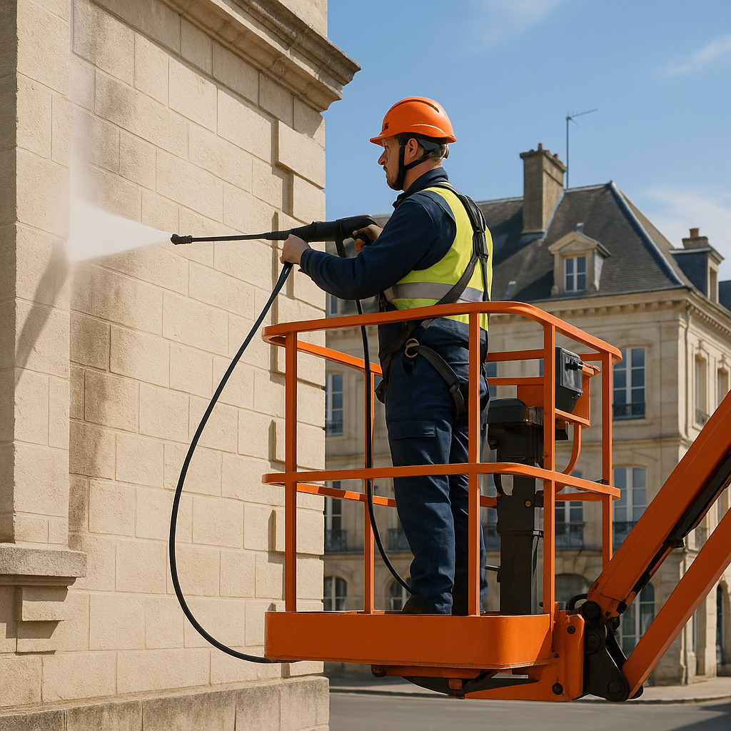 Nettoyage extérieur, façades et espaces verts