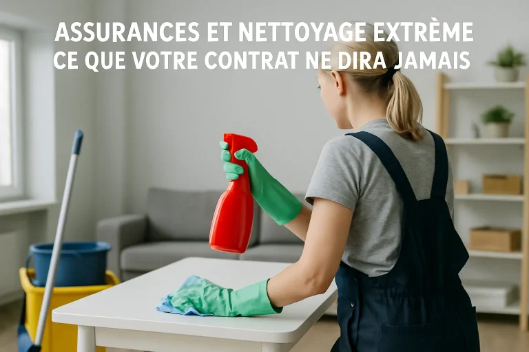 Assurances et Nettoyage Extrême : Ce Que Votre Contrat Ne Dira Jamais