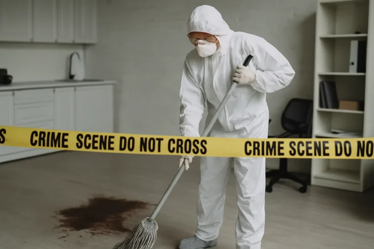 Comment le Nettoyage d'une Scène de Crime Réduit les Complications Légales