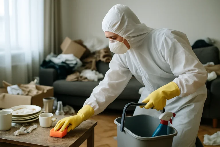 Nettoyage Extrême : Coûts Psychologiques et Financiers d'un Logement Diogène