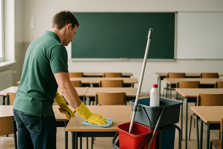 Impact Psychologique du Nettoyage Après Crise Dans Les Écoles