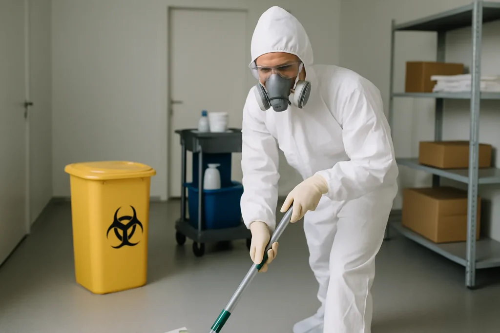 Nettoyage Extrême : Comment Réduire les Coûts Lors d'une Décontamination Biohazard