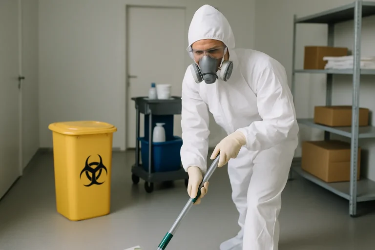 Nettoyage Extrême : Comment Réduire les Coûts Lors d'une Décontamination Biohazard